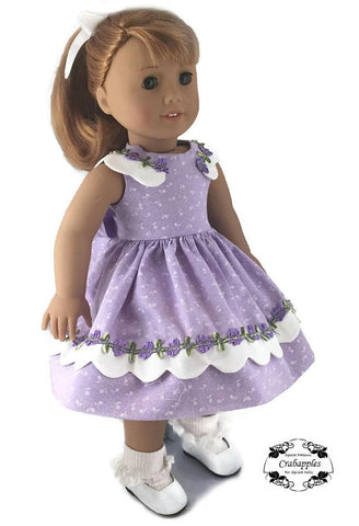 Crabapples 18 Inch Historical Sunday Best 18" Doll Clothes Pattern Pixie Faire