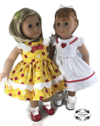 Crabapples 18 Inch Historical Sunday Best 18" Doll Clothes Pattern Pixie Faire