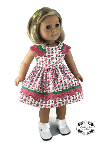 Crabapples 18 Inch Historical Sunday Best 18" Doll Clothes Pattern Pixie Faire