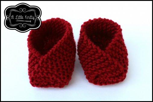 A Little Knitty Knitting FREE Susie Slippers Knitting Pattern Pixie Faire