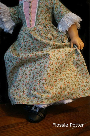 Flossie Potter 18 Inch Historical Colonial Accessories 18" Doll Clothes Pattern Pixie Faire