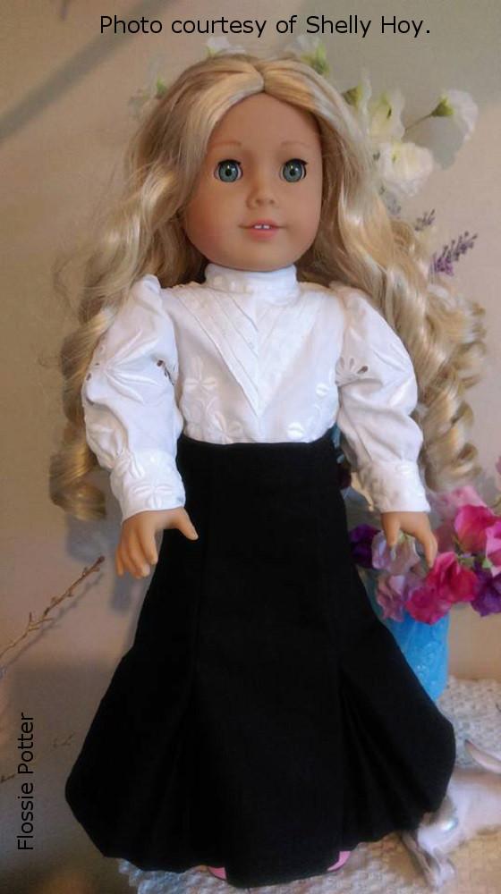 Flossie Potter 18 Inch Historical Turn of the Century Skirt 18" Doll Clothes Pixie Faire