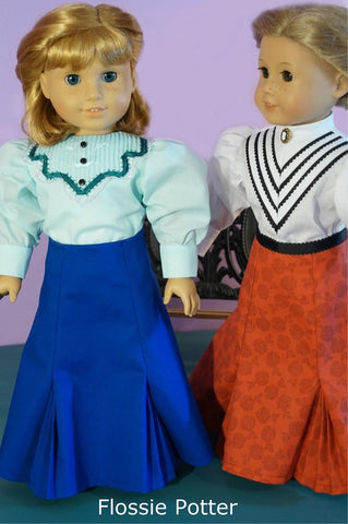 Flossie Potter 18 Inch Historical Turn of the Century Skirt 18" Doll Clothes Pixie Faire