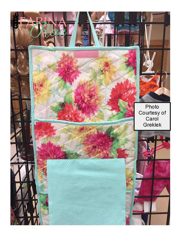 Farina Rae 18 Inch Modern Travel Tote 18" Doll Accessory Pattern Pixie Faire