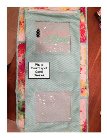 Farina Rae 18 Inch Modern Travel Tote 18" Doll Accessory Pattern Pixie Faire