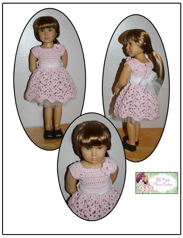 Mon Petite Cherie Couture Kidz n Cats Tumbling Scallops for Kidz N Cats Dolls Pixie Faire