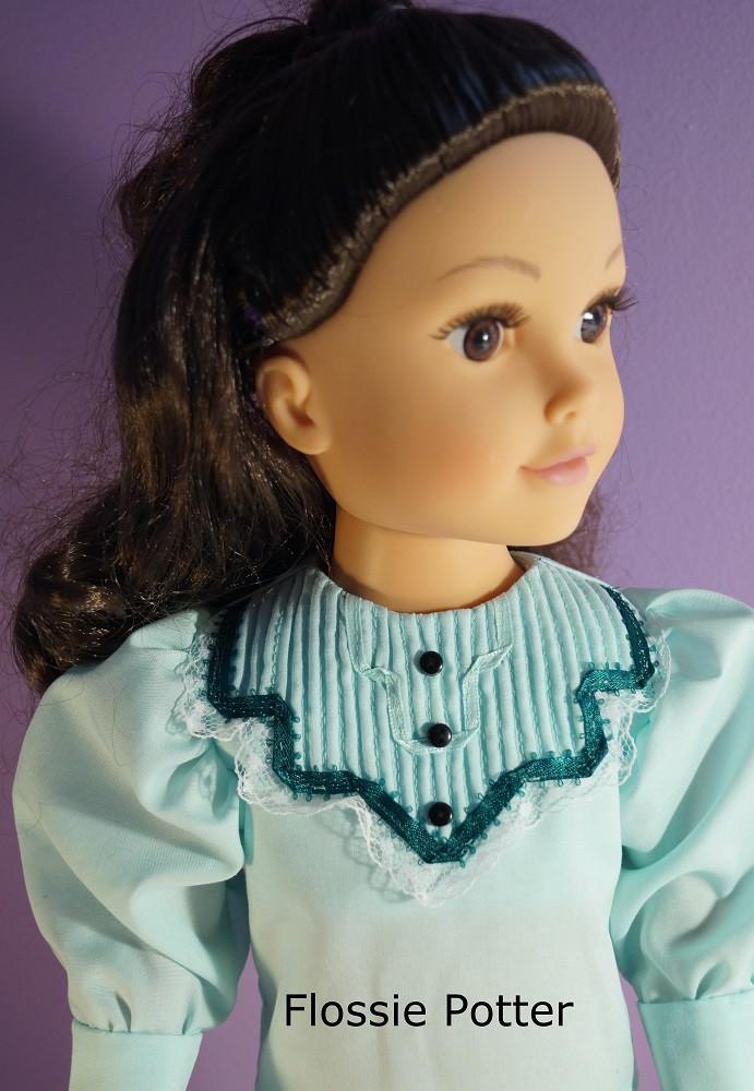 Flossie Potter 18 Inch Historical Turn of the Century Shirtwaists 18" Doll Clothes Pixie Faire