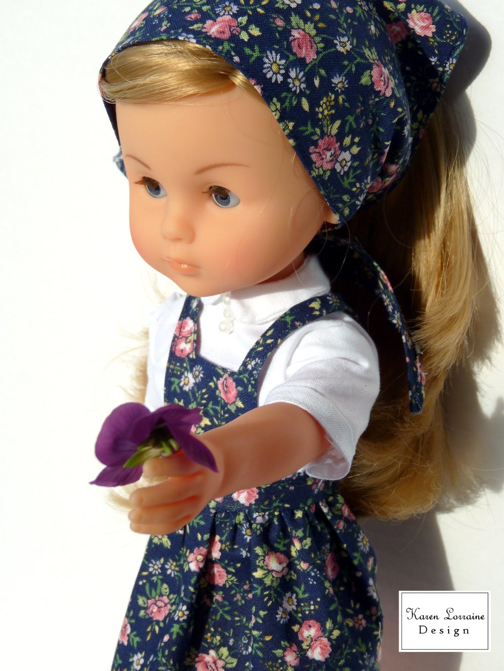 Karen Lorraine Design Les Cheries Tyrol Pattern for Les Cheries Dolls Pixie Faire