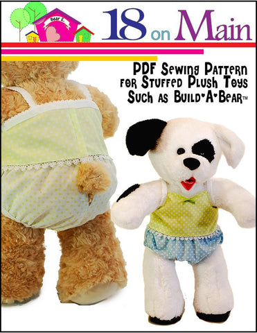 18 On Main Build-A-Bear Under Bear Pattern for Build-A-Bear Dolls Pixie Faire