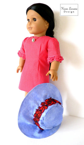 Karen Lorraine Design 18 Inch Modern Winner's Circle 18" Doll Clothes Pattern Pixie Faire