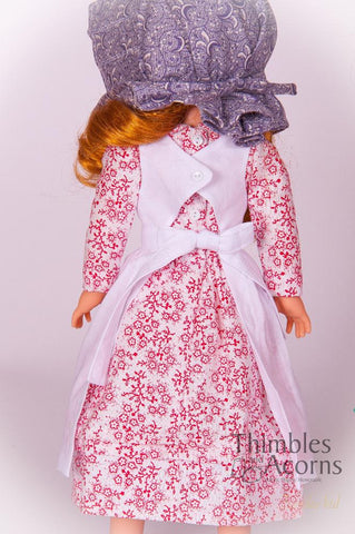 Thimbles and Acorns WellieWishers Country Girl 14.5" Doll Clothes Pattern Pixie Faire