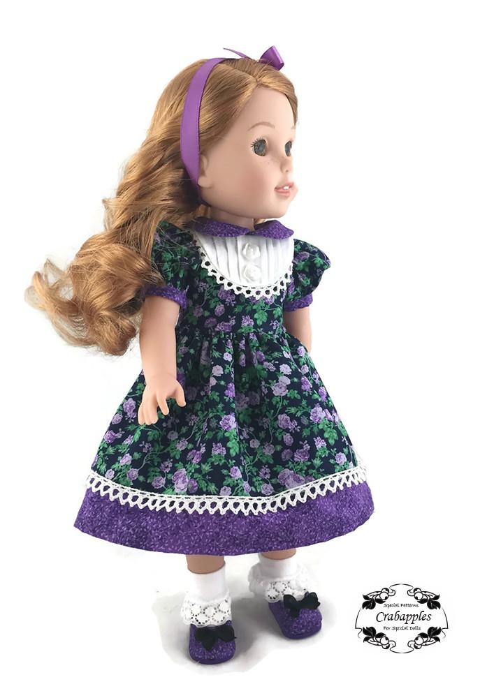 Crabapples WellieWishers School Girl 14-14.5 Inch Doll Clothes Pattern Pixie Faire